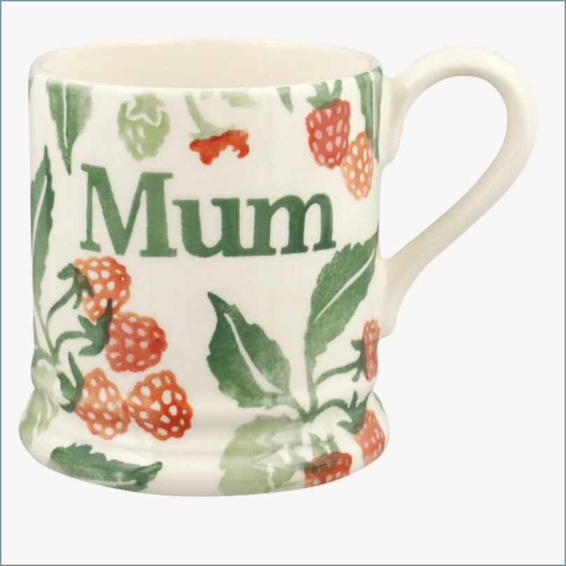Emma Bridgewater - Raspberries - 1/2 Pint Mug (Mum)