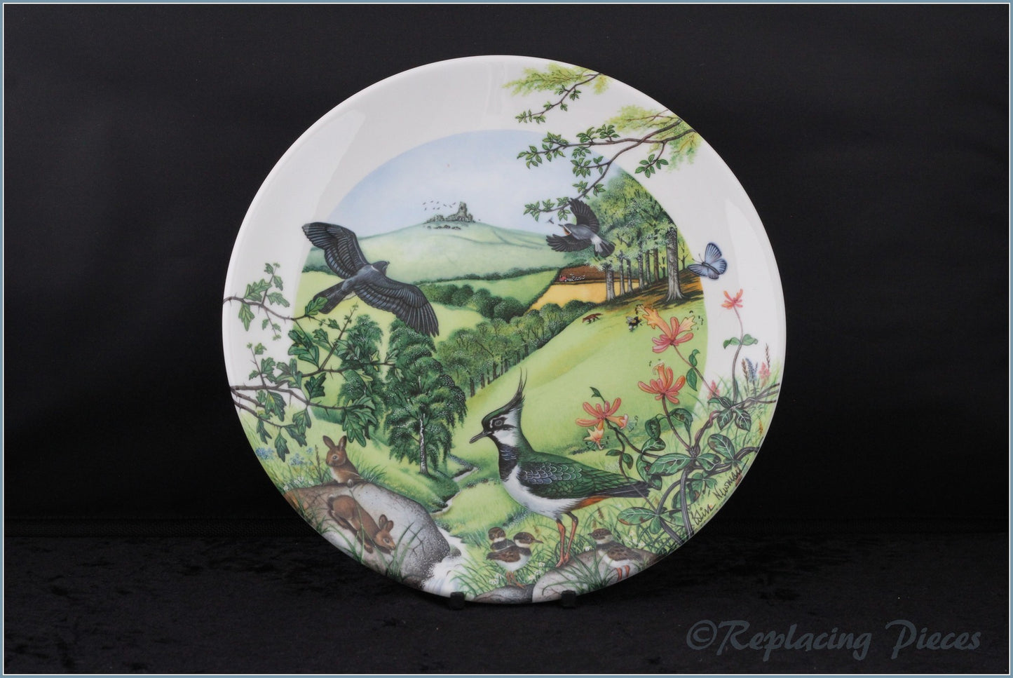 Wedgwood - Colin Newmans Country Panorama - Rolling Hills & Grasslands