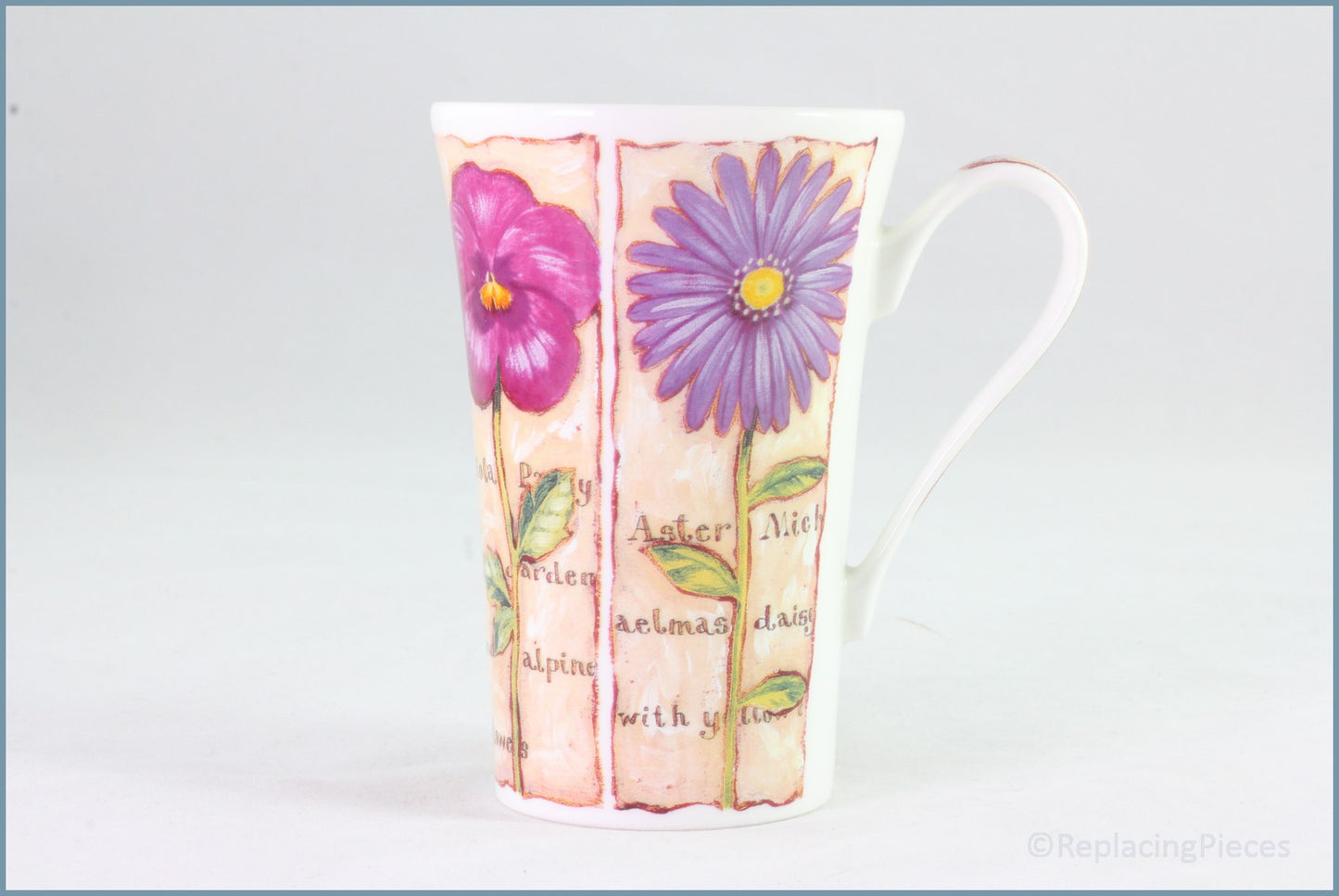 Roy Kirkham - Natural Talent - Mug (Purple Flower)