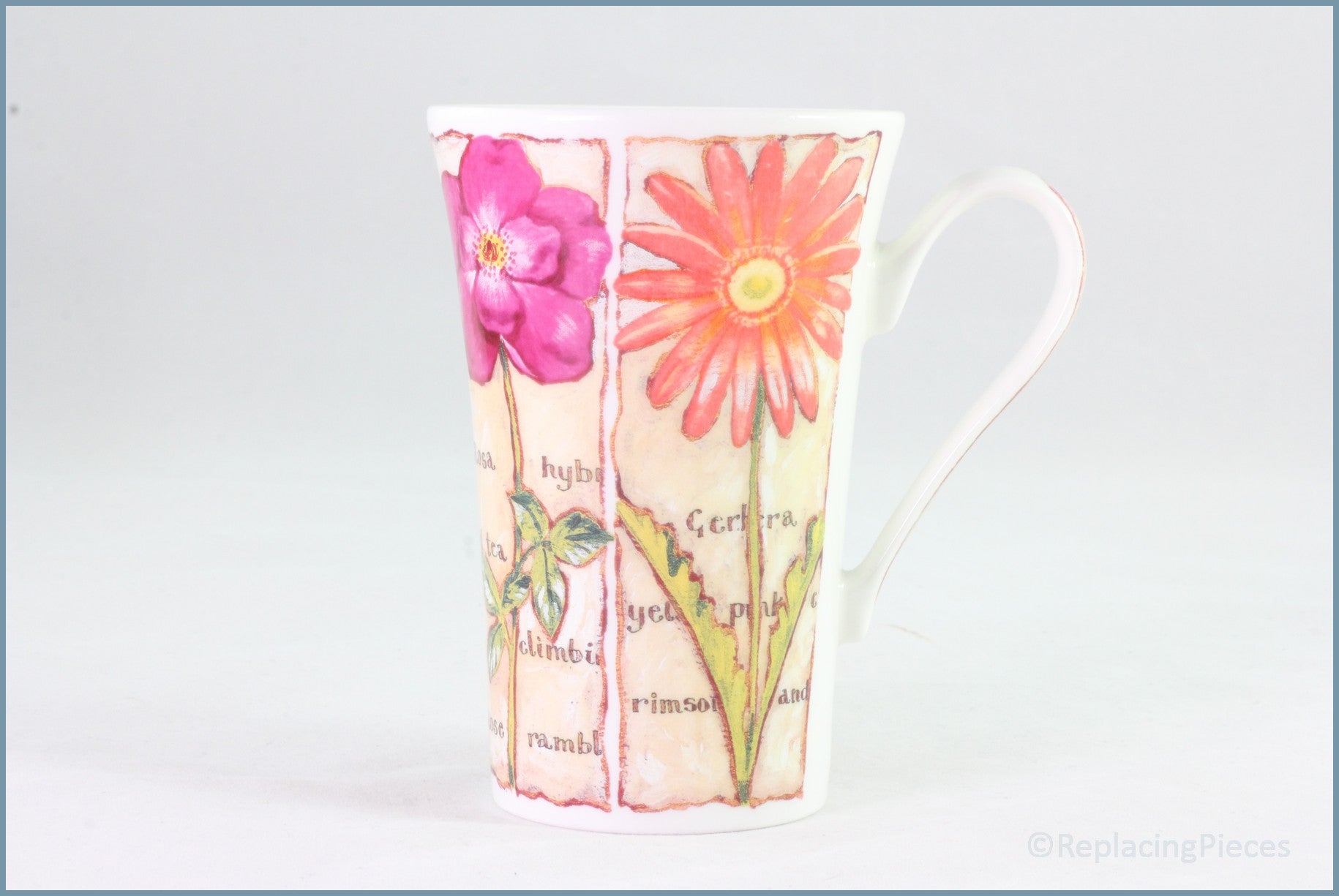 Roy Kirkham - Natural Talent - Mug (Pink Flower)