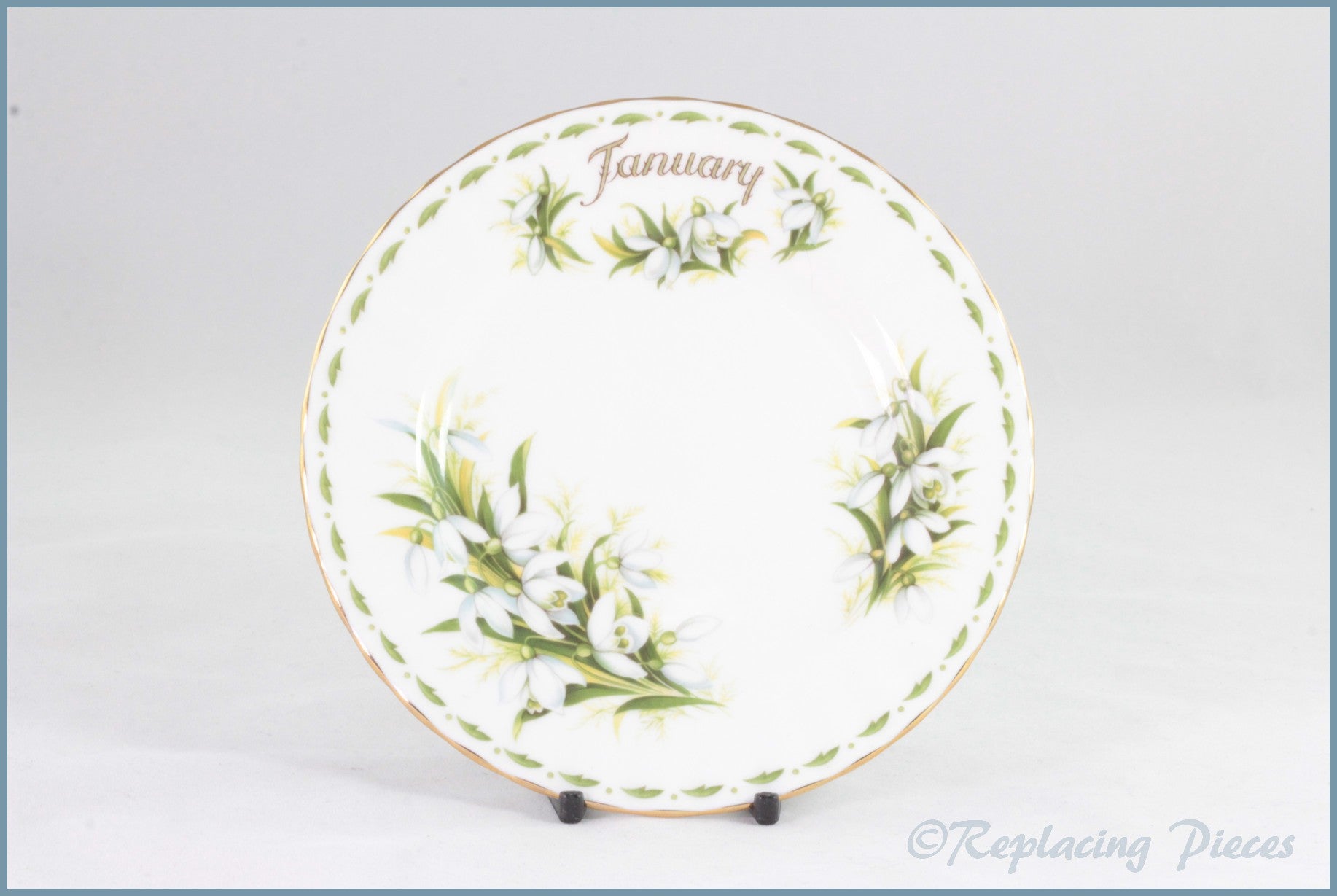 Royal Albert - Flower Of The Month (January) - 6 1/4" Side Plate