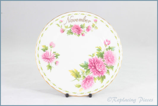 Royal Albert - Flower Of The Month (November) - 6 1/4" Side Plate