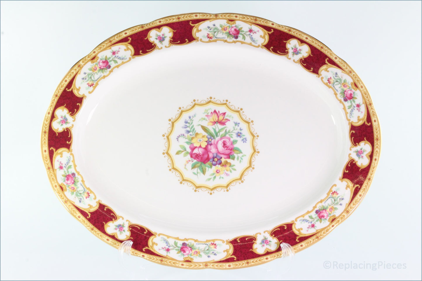 Royal Albert - Lady Hamilton - 16 1/4" Oval Platter