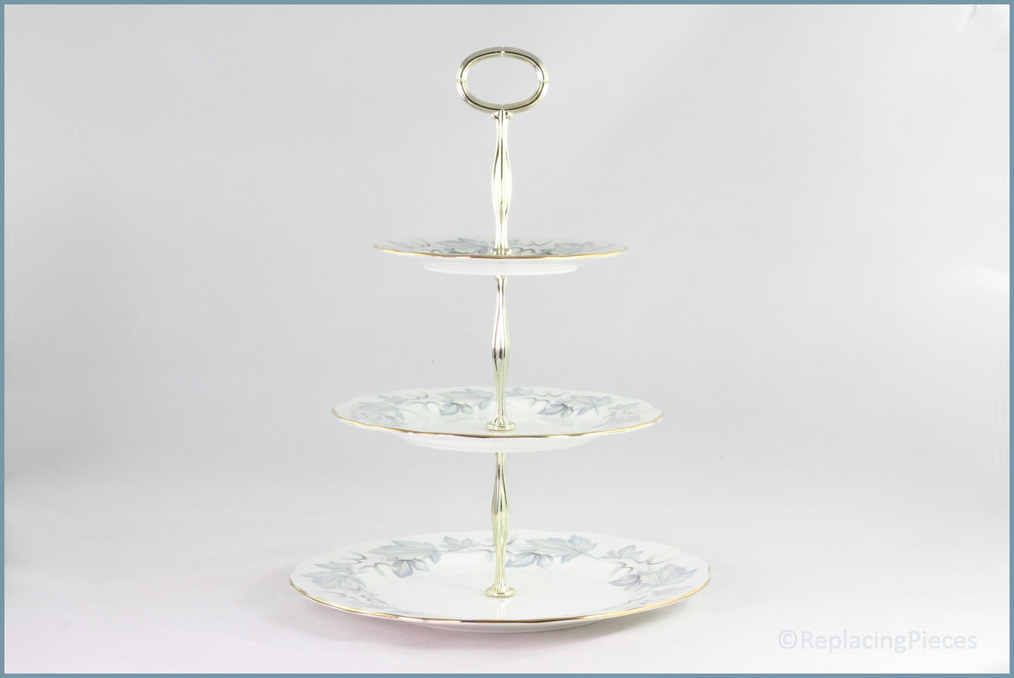 Royal Albert - Silver Maple - 3 Tier Cake Stand