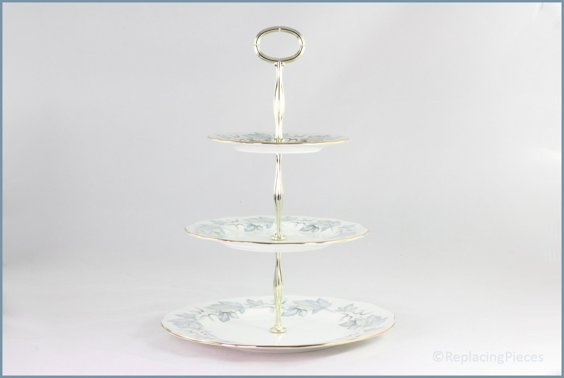 Royal Albert - Silver Maple - 3 Tier Cake Stand