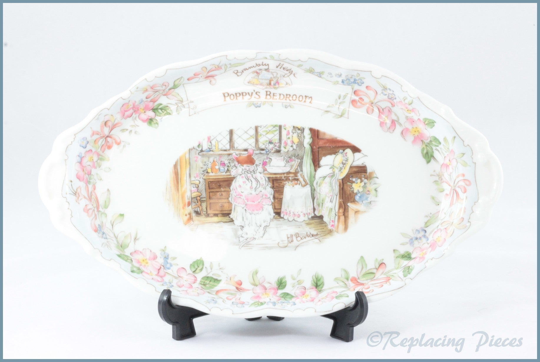 Royal Doulton - Brambly Hedge - Poppy's Bedroom - Dressing Table Tray