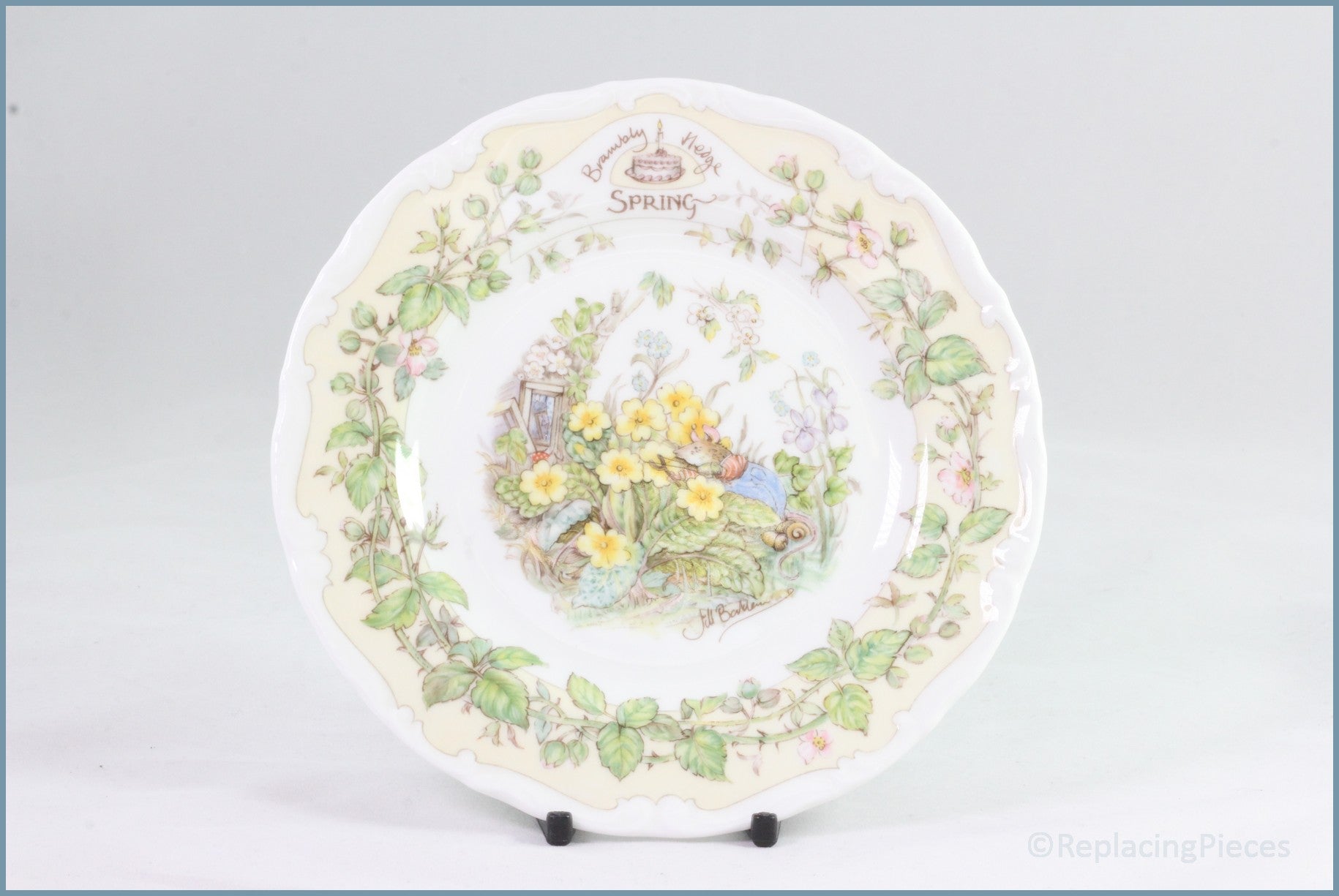 Royal Doulton - Brambly Hedge (Seasons) - 6 1/4" Side Plate (Spring)