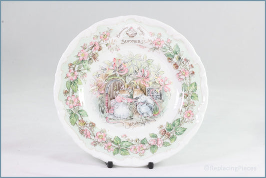 1987 Royal Doulton Brambly Hedge The Wedding Plate
