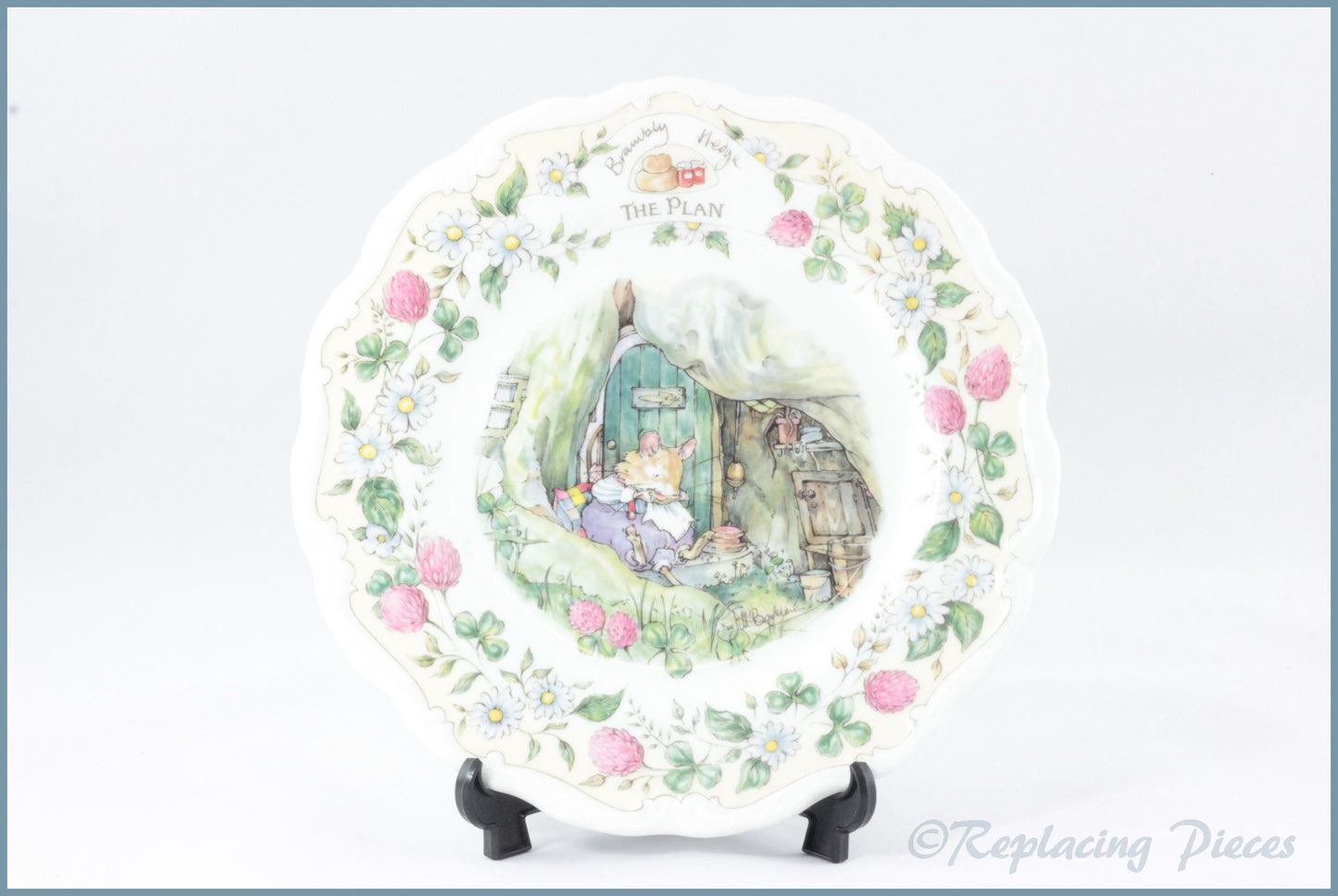 Royal Doulton - Brambly Hedge - 8" Plate (The Plan)