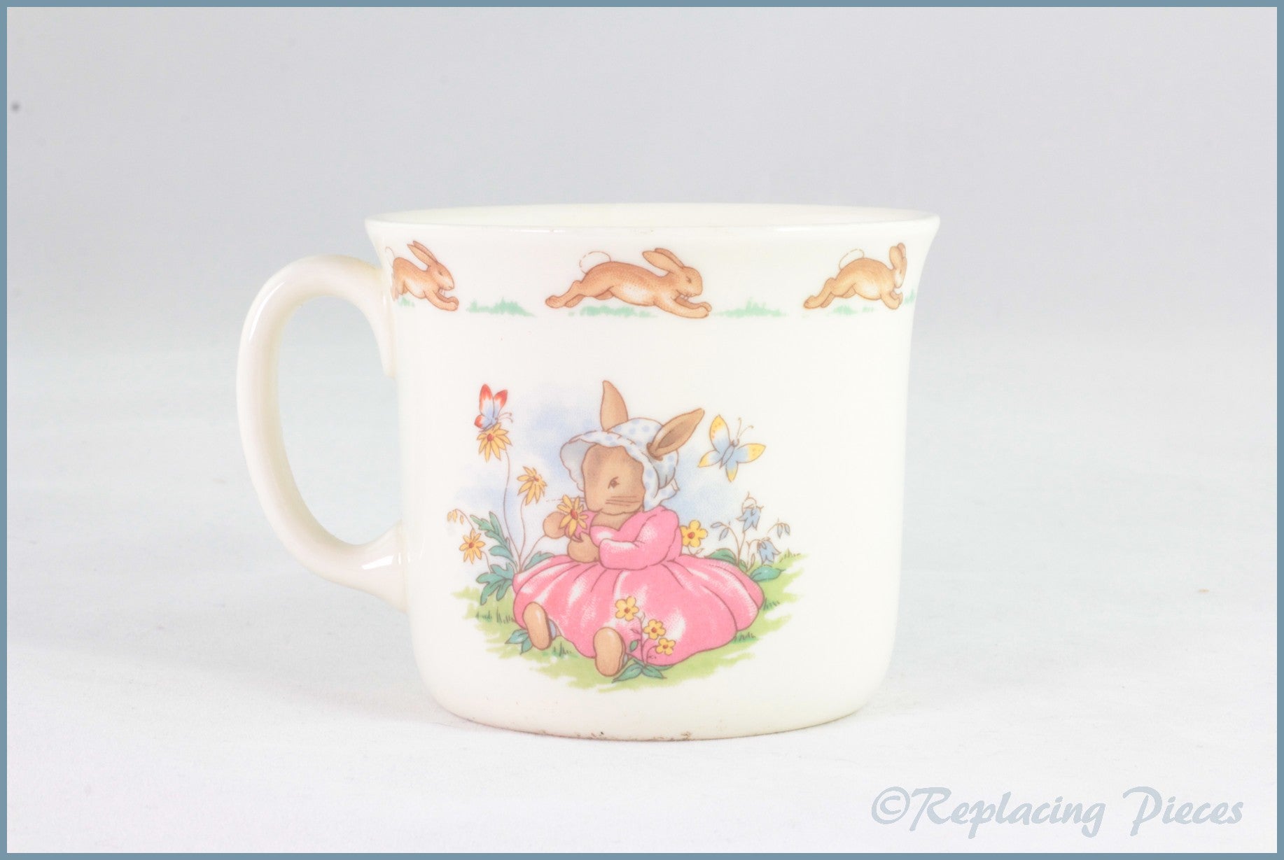 Royal Doulton - Bunnykins - Mug (Flowers) – ReplacingPieces