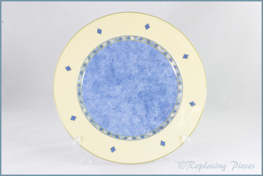 Royal Doulton - Carmina (TC1277) - Dinner Plate (Blue Center)