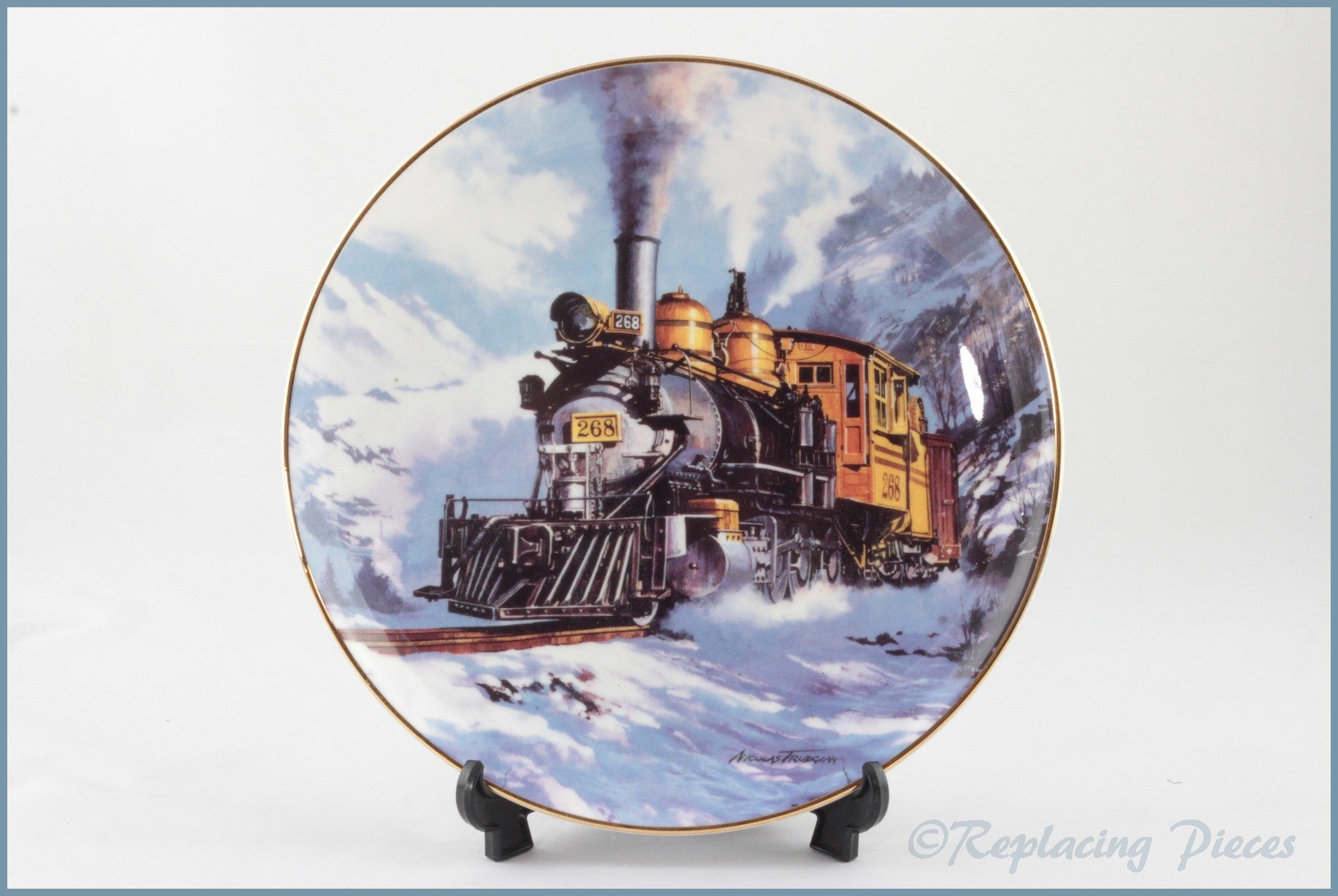 Royal Doulton - National Railroad Museum - Winter On Marshall Pass