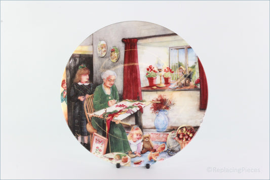 Royal Doulton - Old Country Crafts - The Embroideress (no.9)