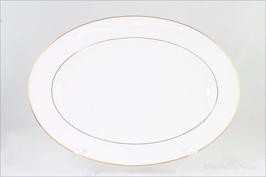 Royal Doulton - Signature Gold - 14 1/2" Oval Platter (St Andrews Backstamp)