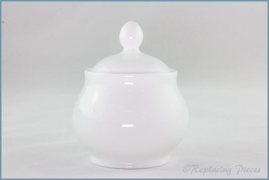 Royal Doulton - Signature White - Lidded Sugar Bowl