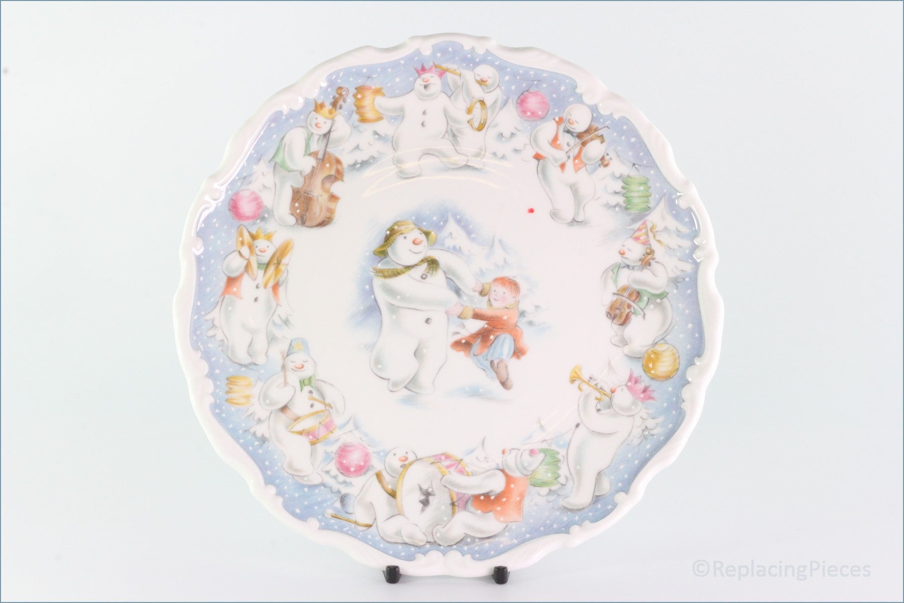 Royal Doulton - The Snowman Gift Collection - Plate 'Dance Of The Snowman'