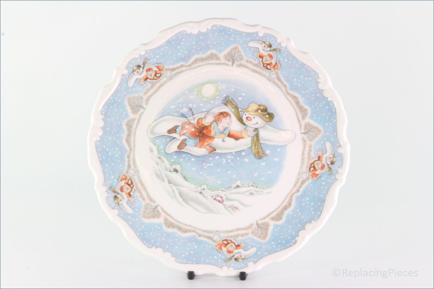 Royal Doulton - The Snowman Gift Collection - Plate 'Walking In The Air'