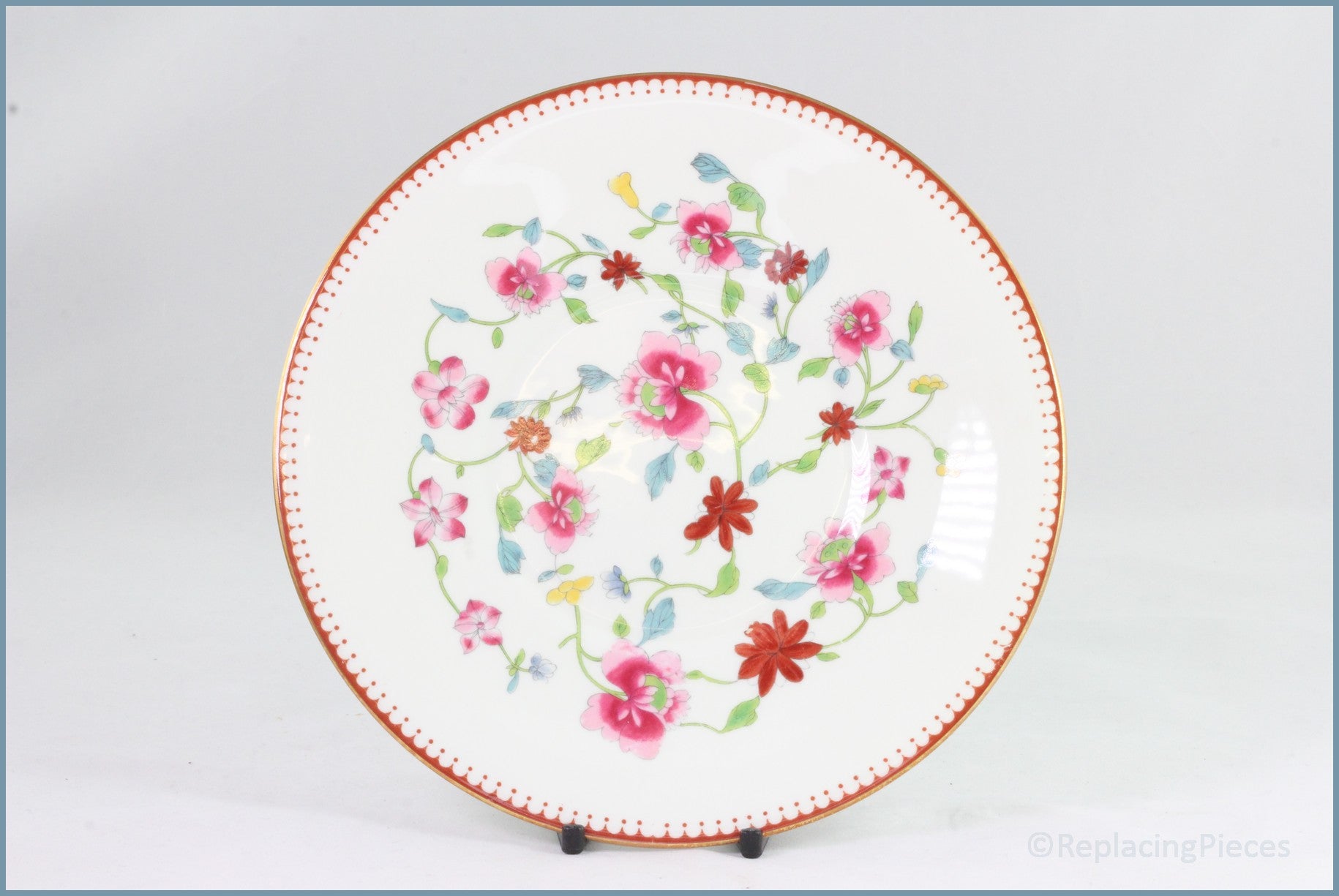 Royal Worcester - Astley (Dr Walls Period) - 7 1/2" Saucer