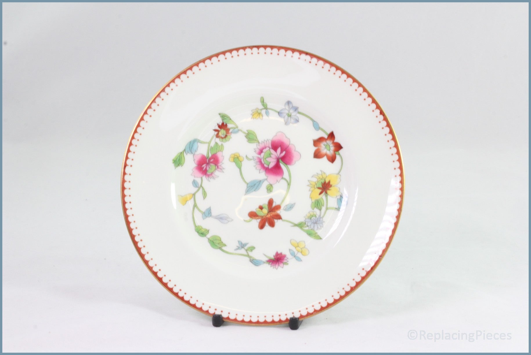 Royal Worcester - Astley (Dr Walls Period) - 6 1/8" Tea Plate