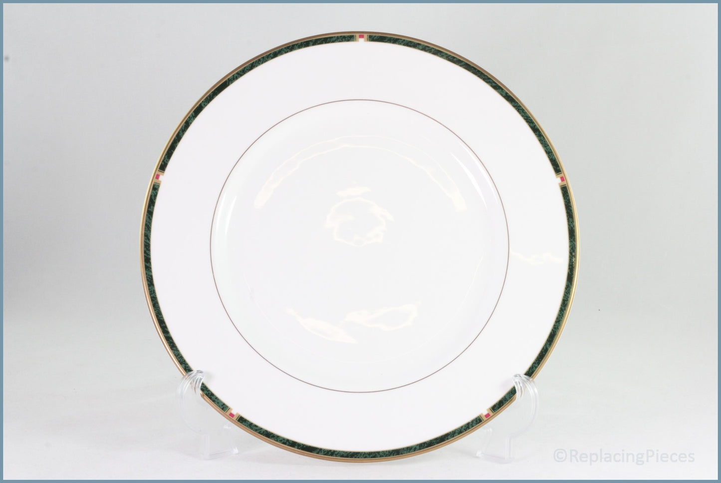 Royal Worcester - Carina (Green) - Dinner Plate