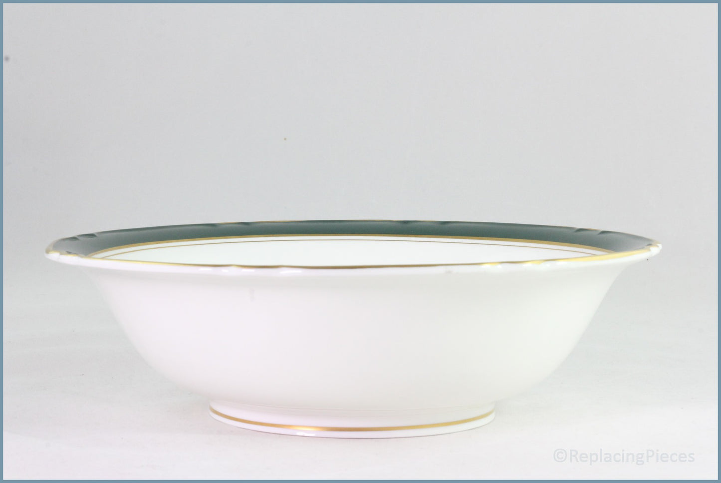 Royal Worcester - Cavendish (Leather Green) - 9 7/8" Salad Bowl