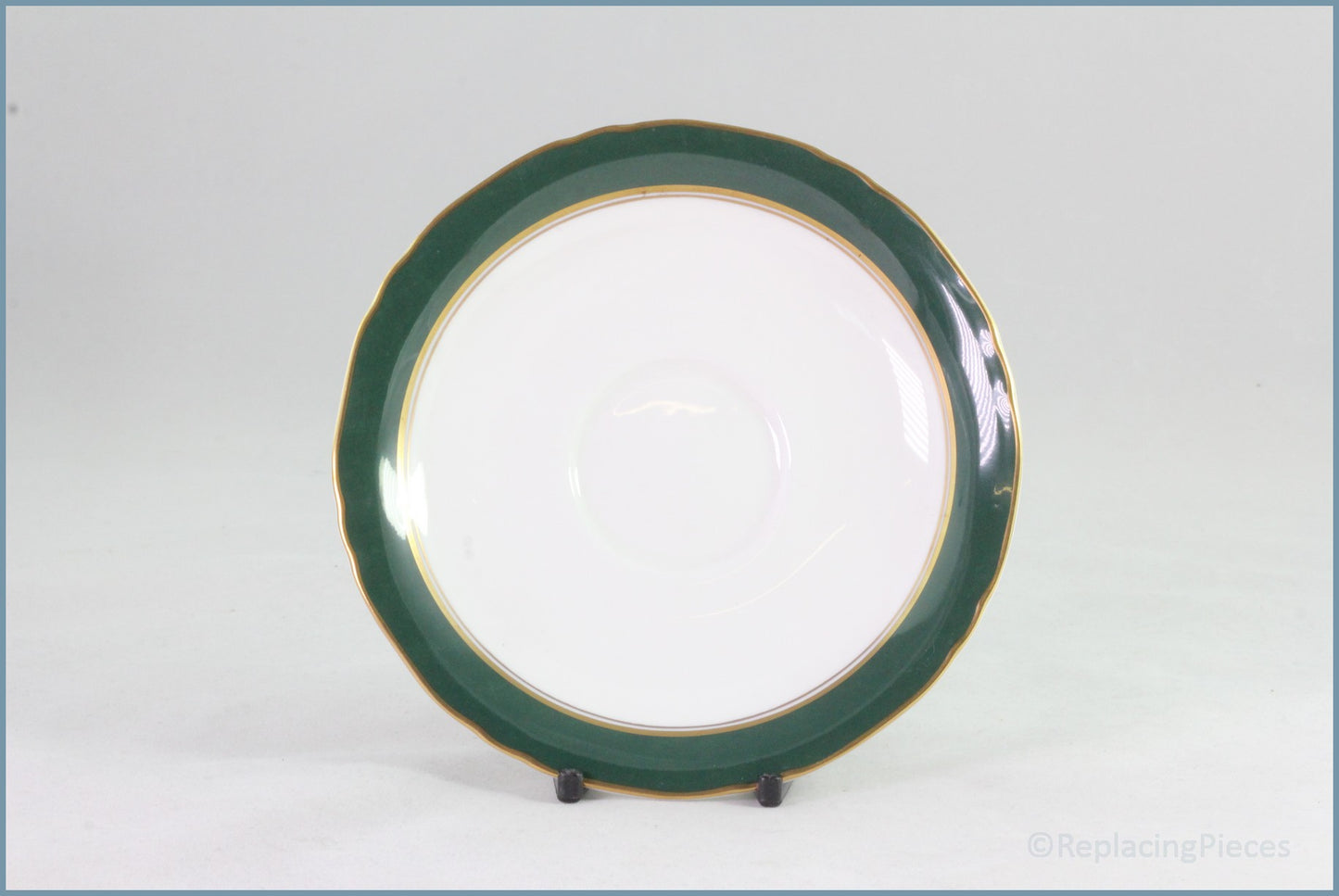 Royal Worcester - Cavendish (Leather Green) - Tea Saucer