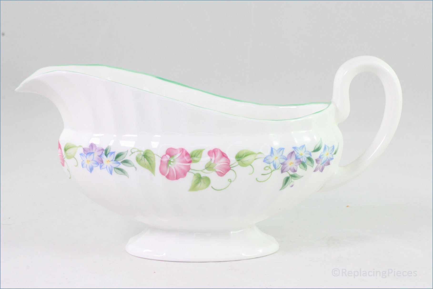 Royal Worcester - English Garden - Gravy Boat