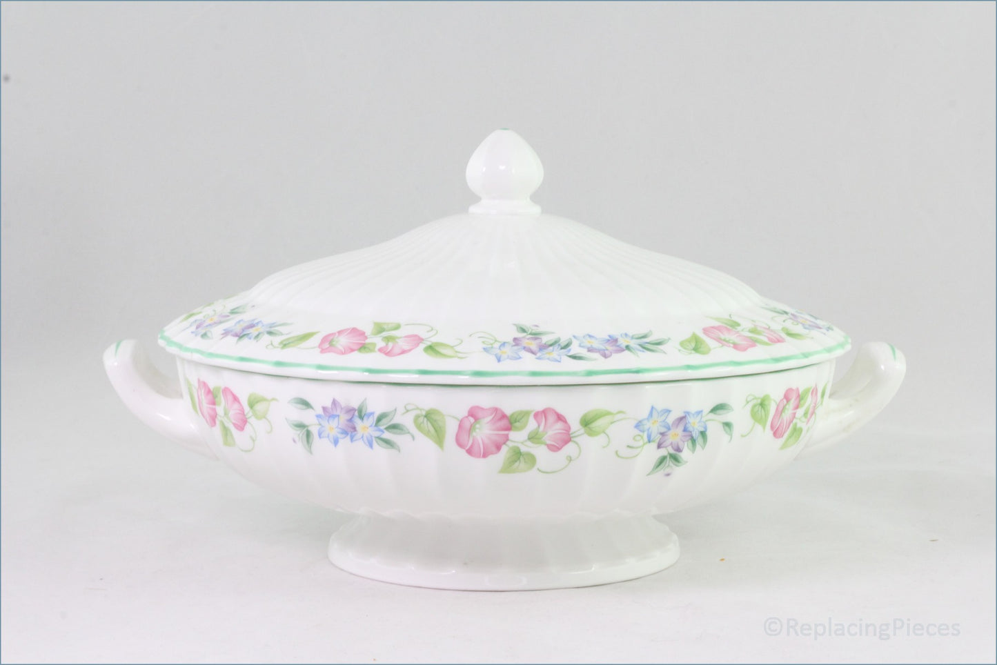 Royal Worcester - English Garden - Lidded Vegetable Dish