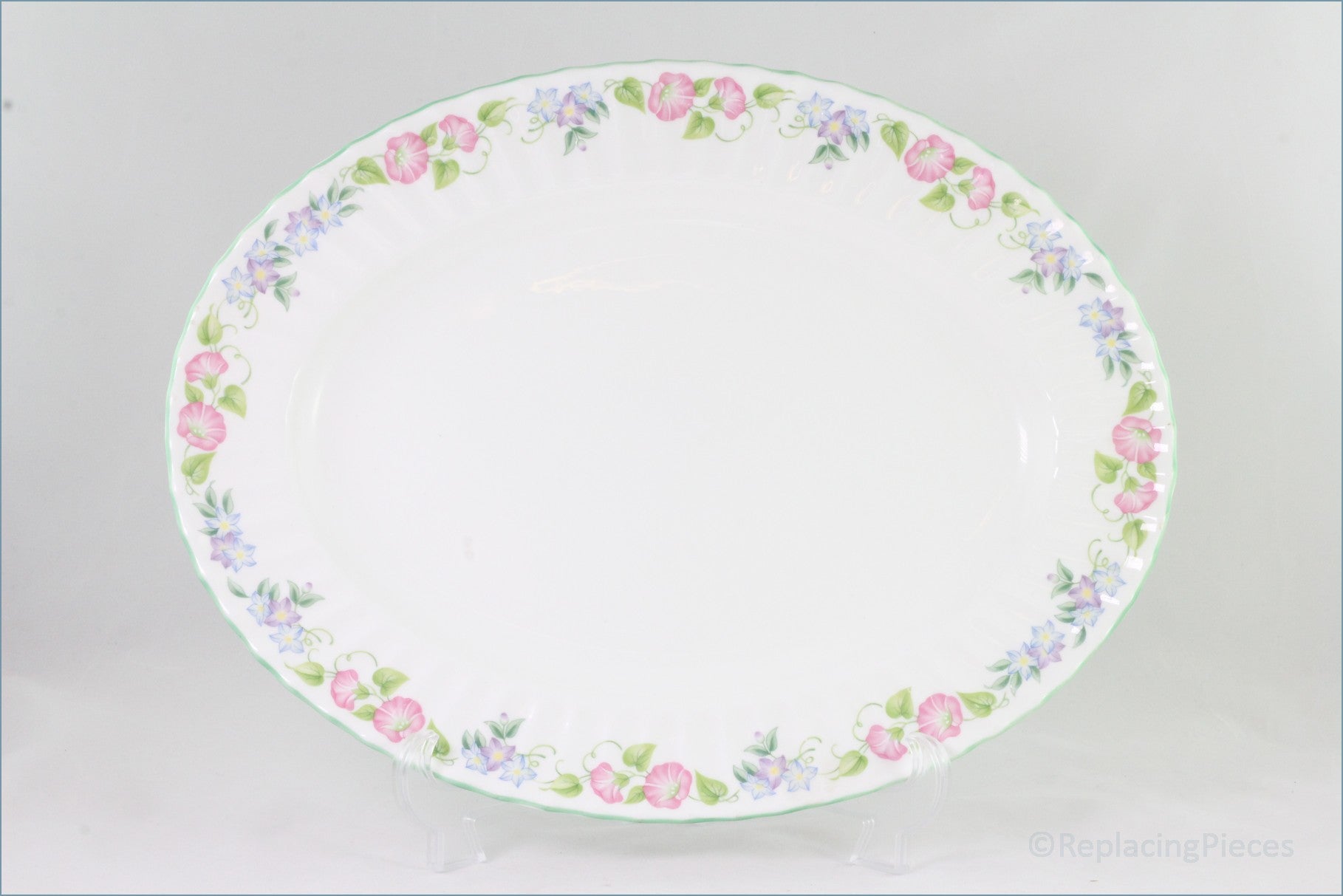 Royal Worcester - English Garden - 13 3/4" Oval Platter