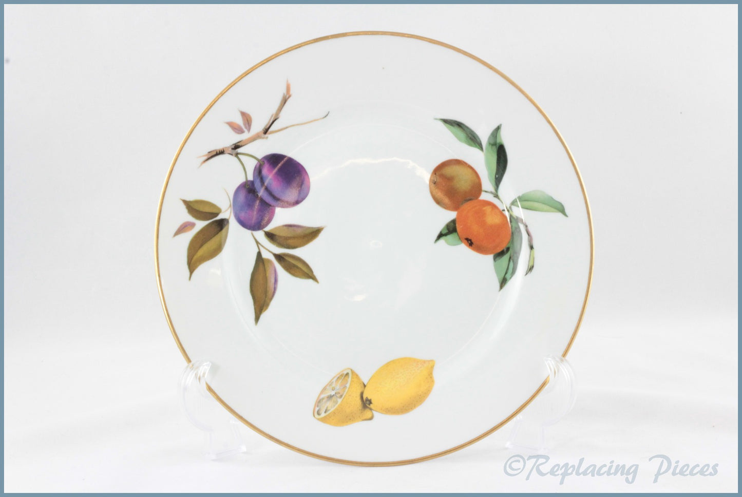 Royal Worcester - Evesham Gold - 9 1/4" Luncheon Plate