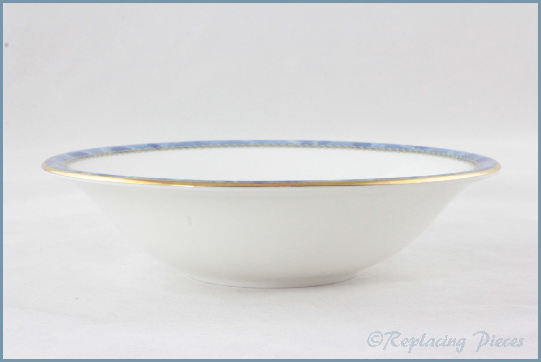 Royal Worcester - Medici (Blue) - 6 3/4" Cereal Bowl