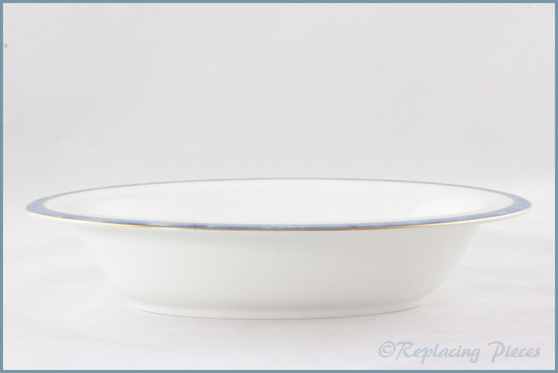 Royal Worcester - Medici (Blue) - Open Vegetable Dish