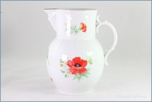 Royal Worcester - Poppies - 4 Pint Pitcher