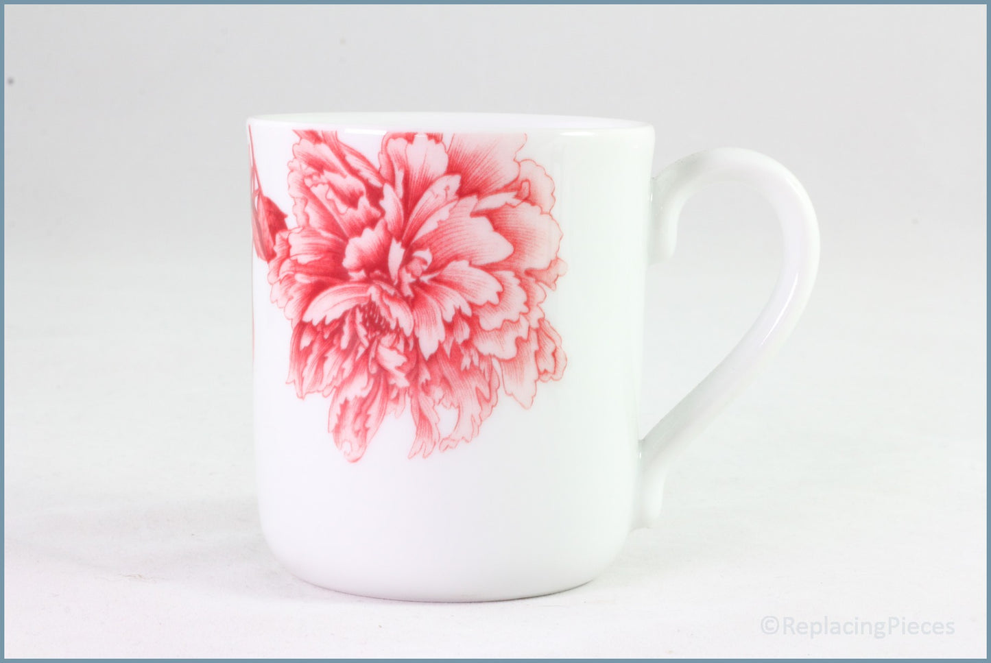 Royal Worcester - Red Peony - Mug