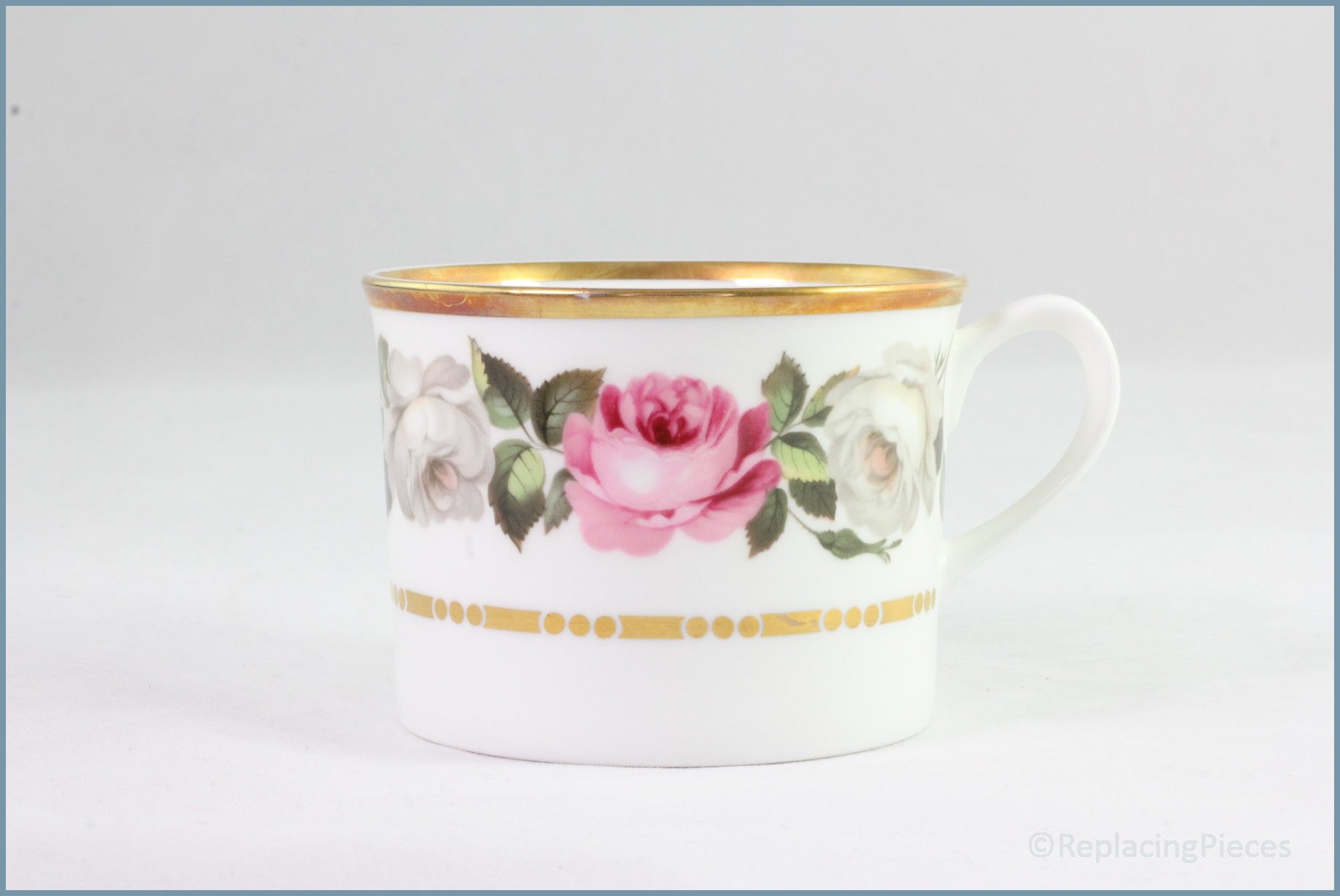 Royal Worcester - Royal Garden (Dot/Dash) - Teacup