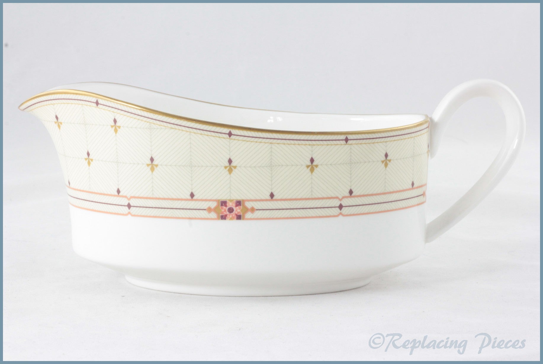 Royal Worcester - Sahara - Gravy Boat