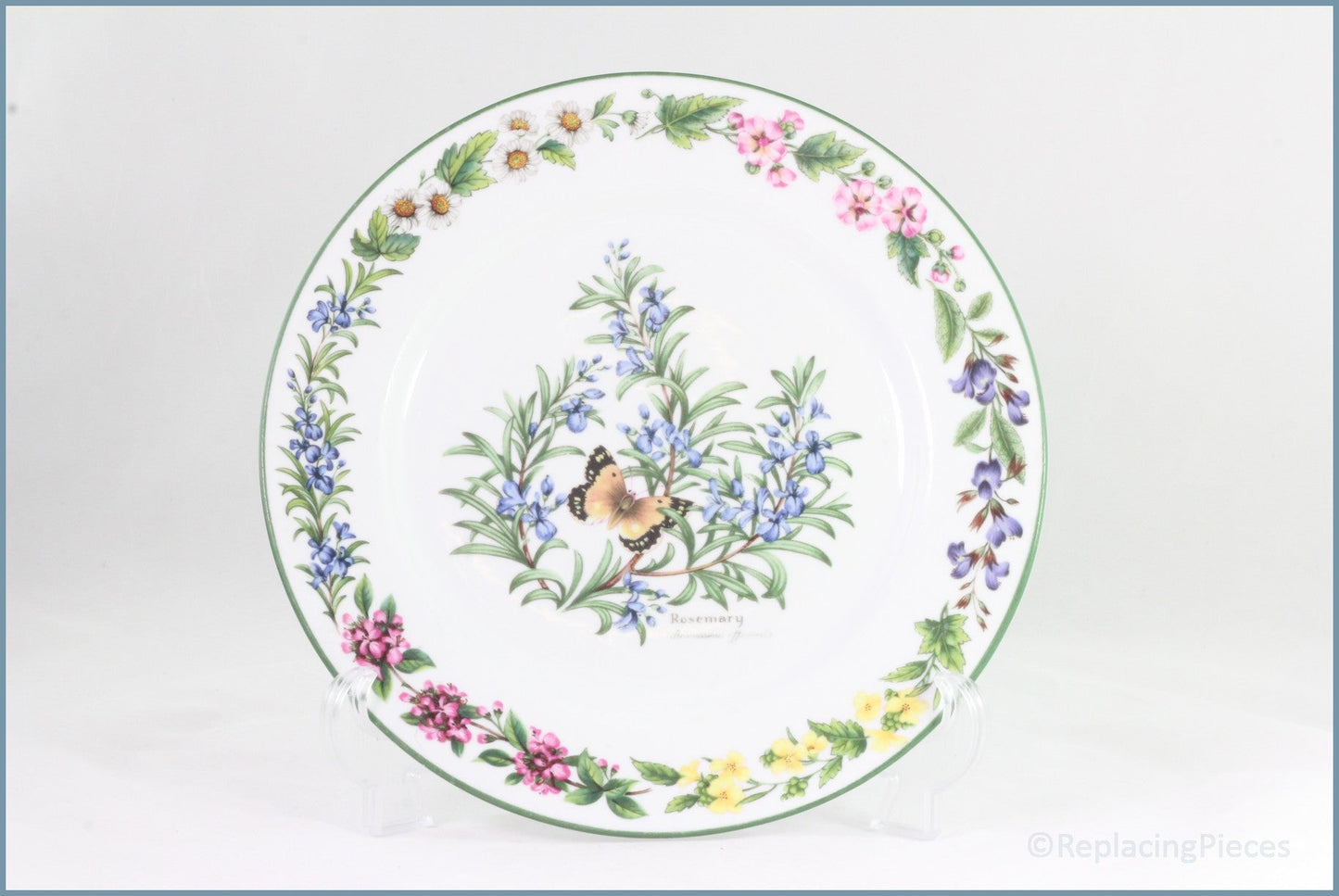 Royal Worcester - Worcester Herbs - 10 1/4" Dinner Plate