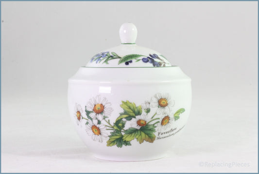 Royal Worcester - Worcester Herbs - Lidded Sugar Bowl