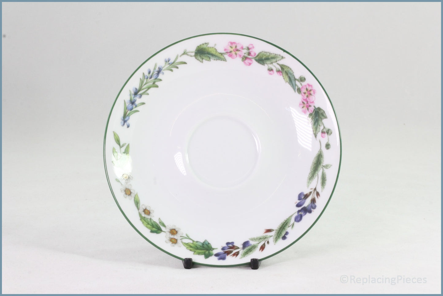 Royal Worcester - Worcester Herbs - Tea Saucer