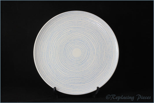 Royal Doulton - Ellen DeGeneres Polar Blue Dots - 8 3/8" Salad Plate