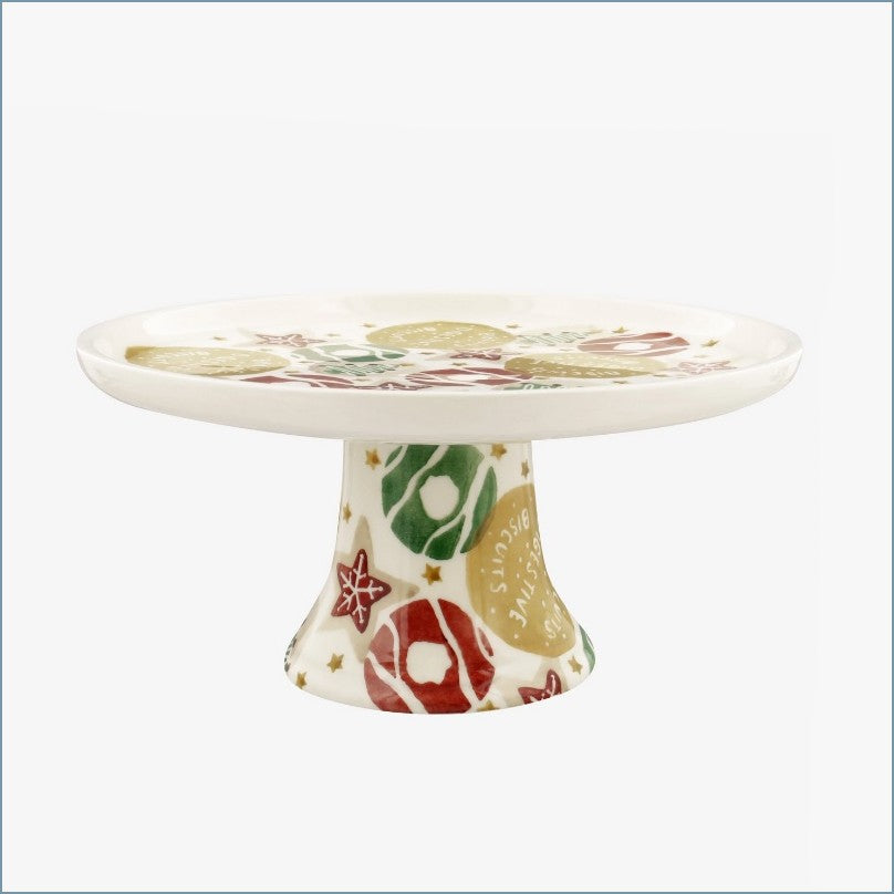 Emma Bridgewater - Christmas Biscuits - Small Cake Stand