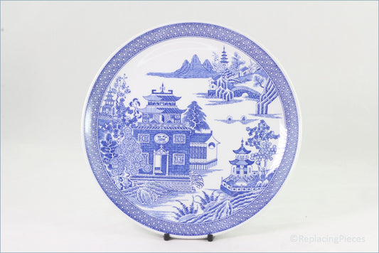 Spode - Willow Pattern Series - Temple With Panel