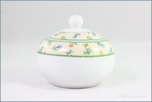 Royal Doulton (St Andrews) - Cream Flowers - Lidded Sugar Bowl