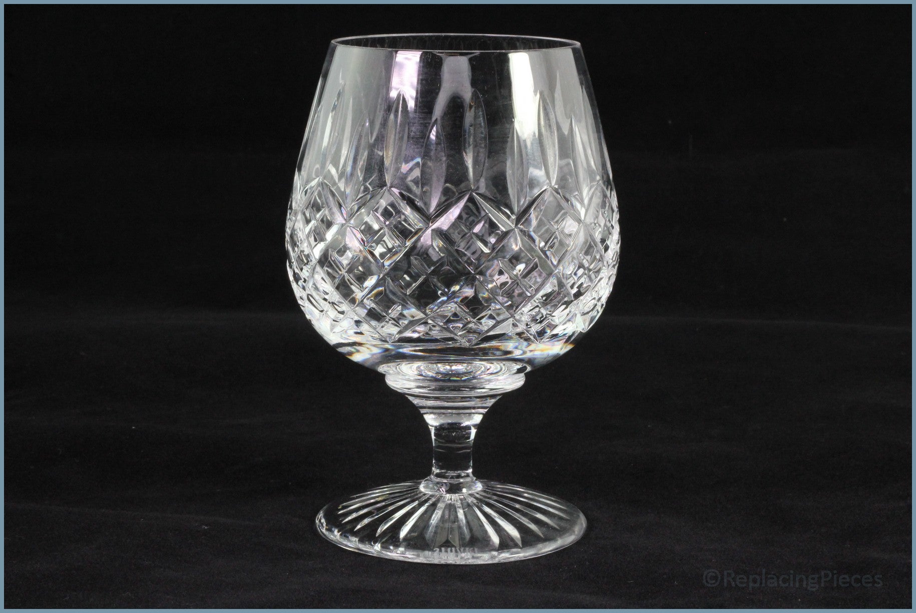 Stuart - Shaftesbury - Brandy Glass (Cut Foot)