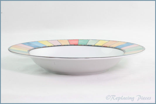 TTC - Mardi Gras - 8 3/4" Rimmed Bowl