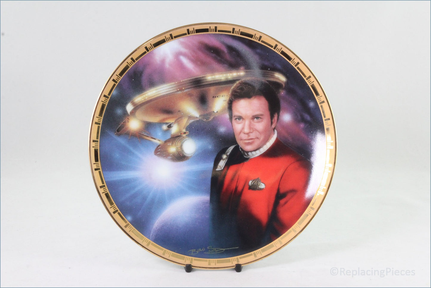 The Hamilton Collection - Star Trek 'The Next Generation' - The Power Of Command - Admiral Kirk And The USS Enterprise NCC-1701