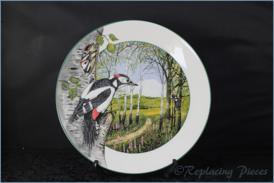 Royal Doulton - Birds Of The British Countryside - The Woodland Woodpecker
