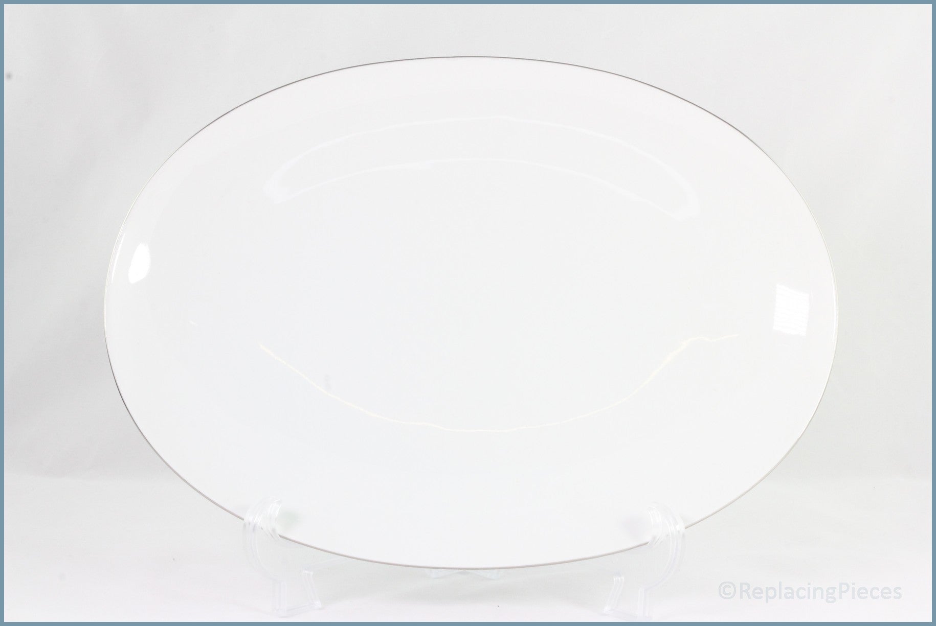 Thomas - Medaillon Platinum - 13" Oval Platter