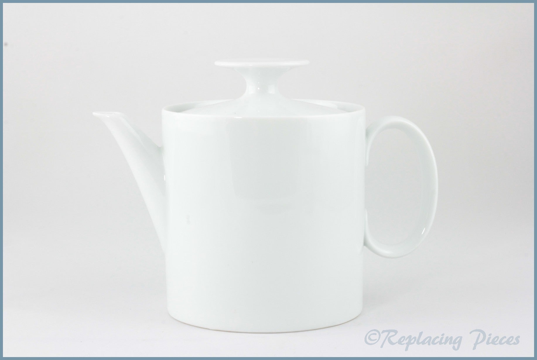 Thomas - Medaillon (White) - Teapot