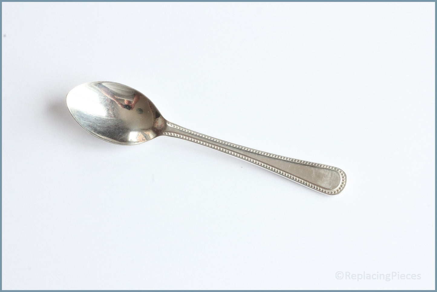 Tudor Crown - Bead (Silver Plate) - Coffee Spoon